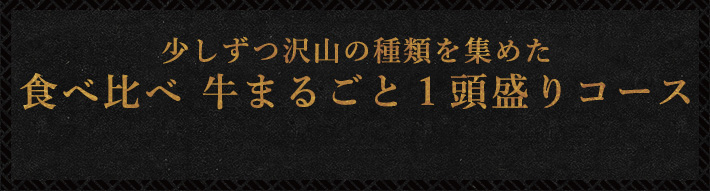 1頭盛りコース